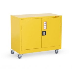 Safestor Mobile – External W900xD480xH810 Internal W890xD390xH640 – Weight 26kg