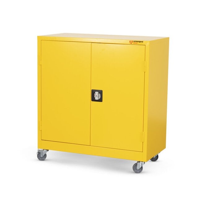 Safestor Mobile – External W900xD480xH1010 Internal W890xD390xH840 – Weight 33kg