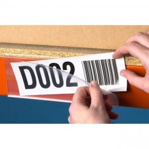 Card for Ticket Holder 38x100mm White Pk=100