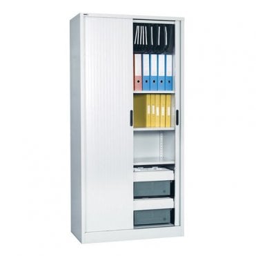 Side Opening Tambour - Grey