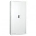 Side Opening Tambour - Supplied Empty - 1981H x 1000W x 486D - White