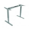 Silver Frame for Adjustable Desk