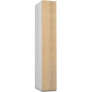 Single Compartment Timber Door Locker H1780 x W380 x D398mm