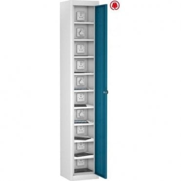 Single Door 10 Compartment Tablet Store & Charge Locker