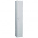 Single Door Locker - 1778H x 305W x 457D - Grey