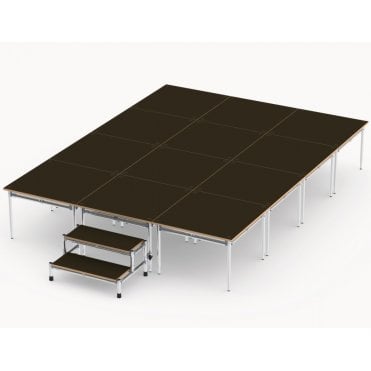 Single Level Modular Stage Package 2.25m x 3m x 500mm high