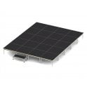 Modular Stage Package – Single Level - Width 3750mm - Depth 3000mm – Height 358mm – 11.25 metres square – 20 modules