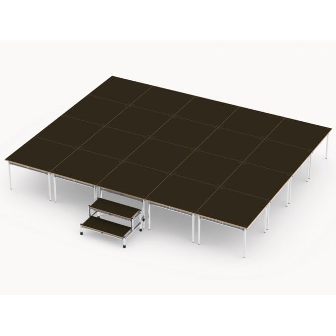 Single Level Modular Stage Package 3.75m x 3m x 500mm high