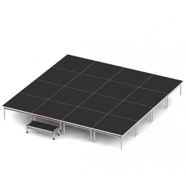 Single Level Modular Stage Package 3m x 3m x 358mm high