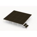 Modular Stage Package – Single Level - Width 3000mm - Depth 3000mm – Height 500mm – 9 metres square – 16 modules