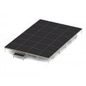 Modular Stage Package – Single Level - Width 4500mm - Depth 3000mm – Height 358mm – 13.5 metres square – 24 modules