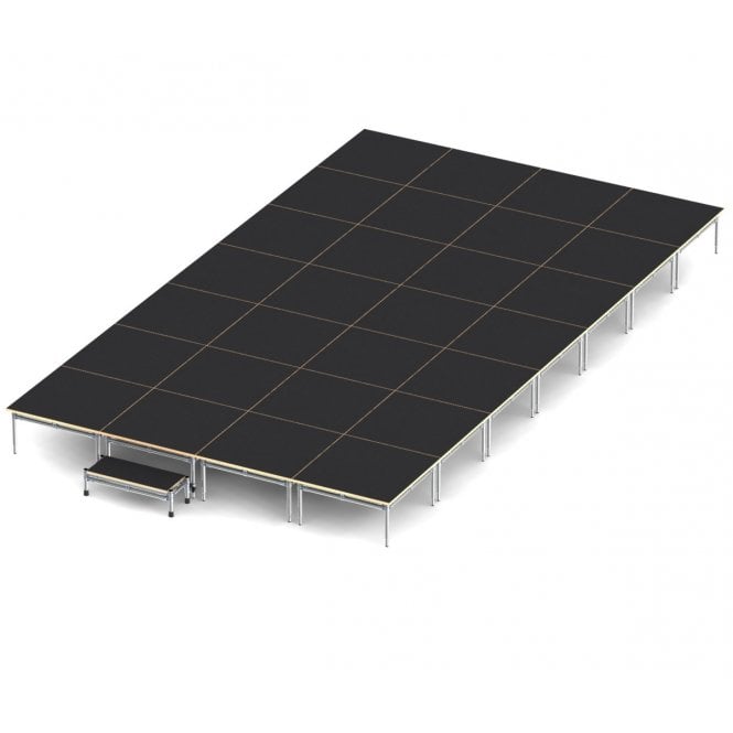 Single Level Modular Stage Package 5.25m x 3m x 358mm high