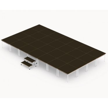 Single Level Modular Stage Package 5.25m x 3m x 500mm high