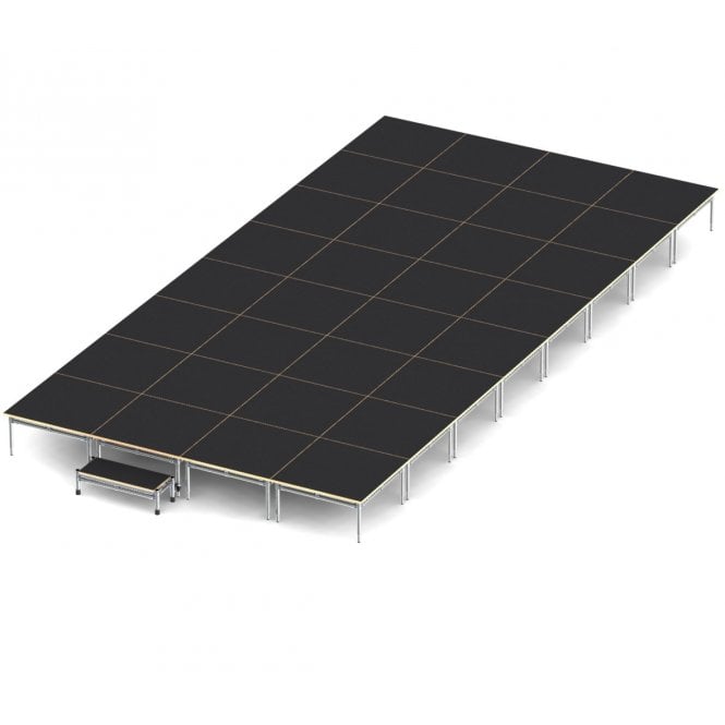 Single Level Modular Stage Package 6m x 3m x 358mm high