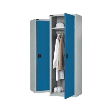 Slim Industrial Wardrobe Cupboard