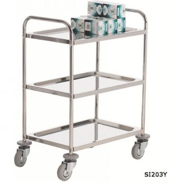 Stainless Steel Shelf Trolleys