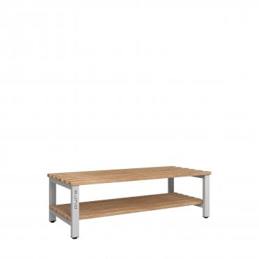 Standard Bench - Double Sided - Base Shelf Included