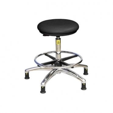 Static Dissipative Clean Room High Stool