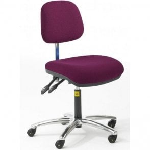Static Dissipative Ergonomic Chair with feet Height adjustment 450-590mm