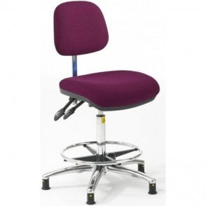 Static Dissipative High Ergonomic Chair with feet Height adjustment 500-690mm