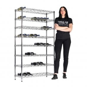 Stellar Full Height Wine Rack 915mm Wide
