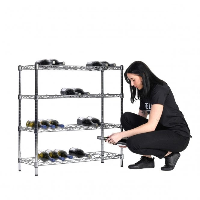 Stellar Low Height Wine Rack 915mm Wide