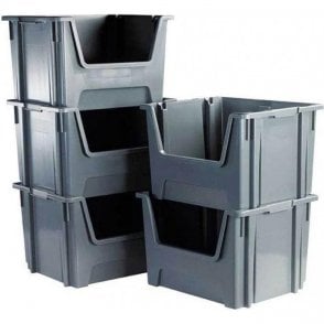 Store Bin (Pack of 5) (320m x 490mm x 390mm)