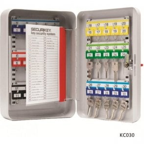 System Key Cabinet H260xW185xD80mm - 20 Keys