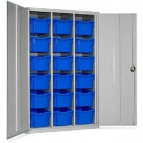 Tray Cupboard - 225mm high trays (18 trays)