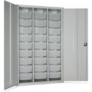 Tray Cupboard - 150mm high trays (27 trays)