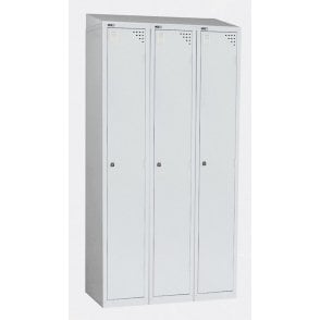 Triple Sloping Top for Locker - Grey