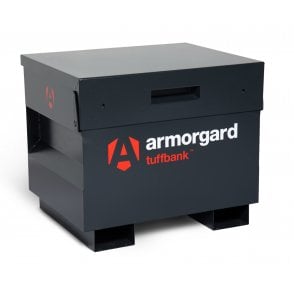 TuffBank Site Box – External W760xD615xH640 - Internal W670xD540xH545 – Weight 60kg
