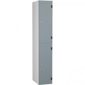 Two Compartment Solid Grade Laminate Door Locker H1780 x W305 x D470mm