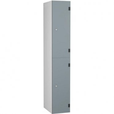 Two Compartment Solid Grade Laminate Door Locker
