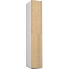 Two Compartment Timber Door Locker H1780 x W305 x D323mm