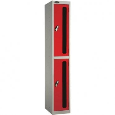 Two Compartment Vision Door Lockers