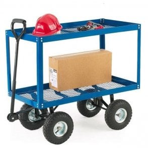Two Tray Platform Truck W980 x D510 x H825mm 150kg UDL