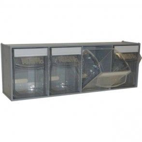 Viewbins (4 compartments) 207mm x 600mm x 178mm