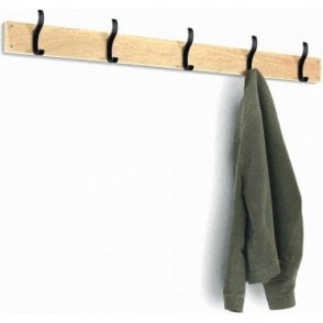 Wall Hook Strip Type A - 1000mm c/w 5 Hooks