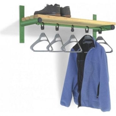 Wall Mounted Shelf & Rail - Type E