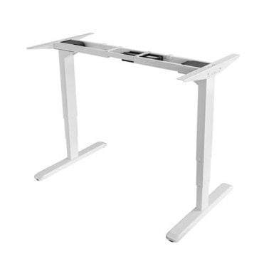 White Frame for Adjustable Desk